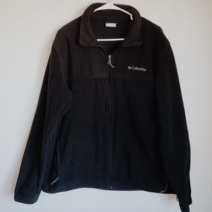 men’s Columbia zip up jacket